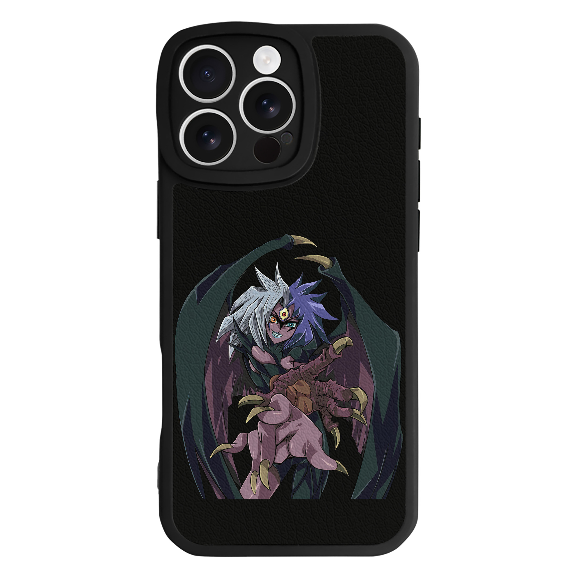 （画像用） 遊☆戯☆王 Yu-Gi-Oh! 【iPhone 16シリーズ対応】シリコンスマホケース（レザー調） 材質：シリコン